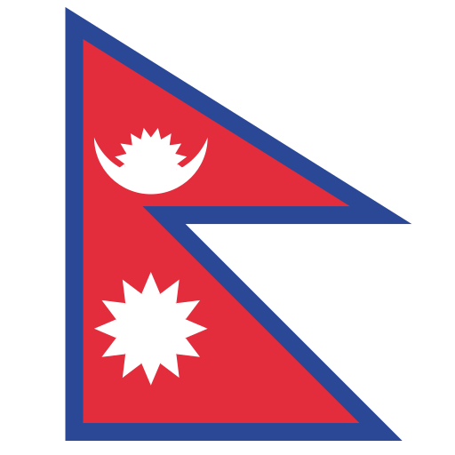 Nepal flag - The Gemini Nepal Pvt Ltd office